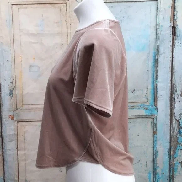 Madewell Crush Velvet Top XXS - Picture 4 of 11